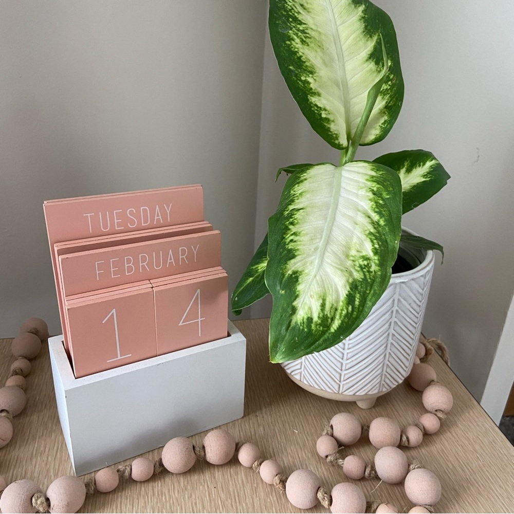 Pink Office Calendar